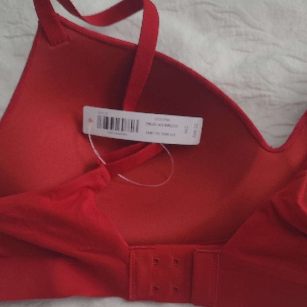 NWT Soma Red Lace Bralette - Picture 4 of 4